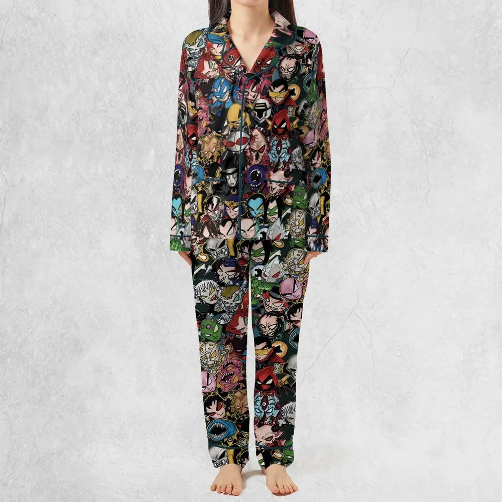 DC Villains Chibi Pajamas Set - 3