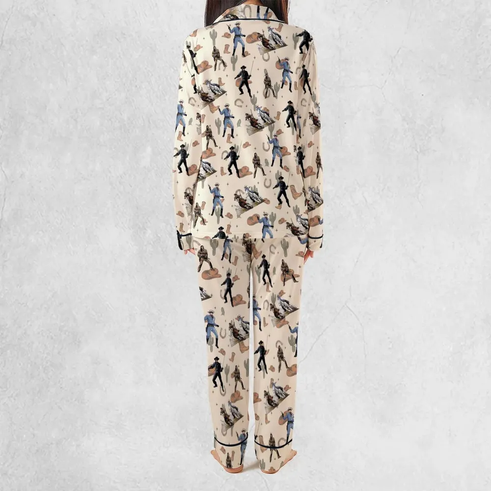 Old Western The Lone Ranger Zorro Tarzan Pajamas Set - 4