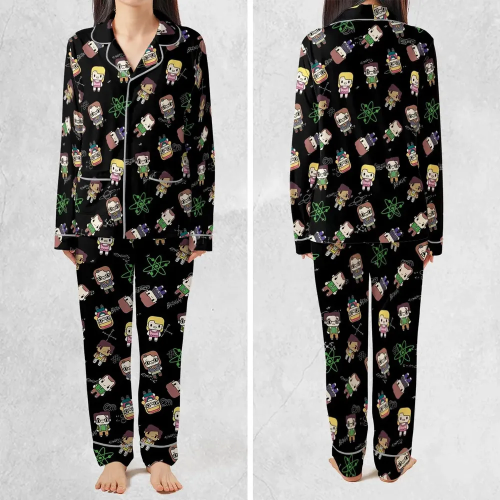 Geeky Bazinga The Big Bang Theory Pajamas Set - 2