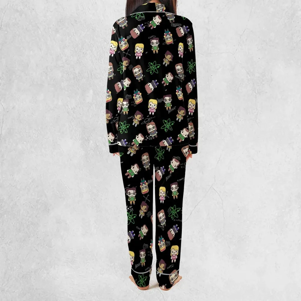 Geeky Bazinga The Big Bang Theory Pajamas Set - 4