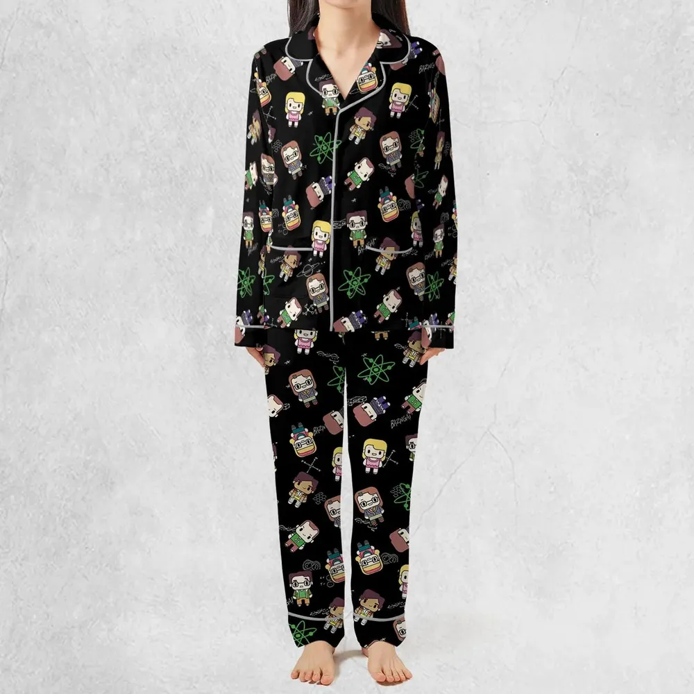 Geeky Bazinga The Big Bang Theory Pajamas Set - 3
