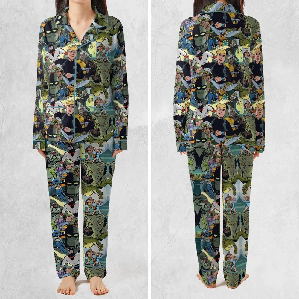 Future Quest Assemble Pajamas Set - 2