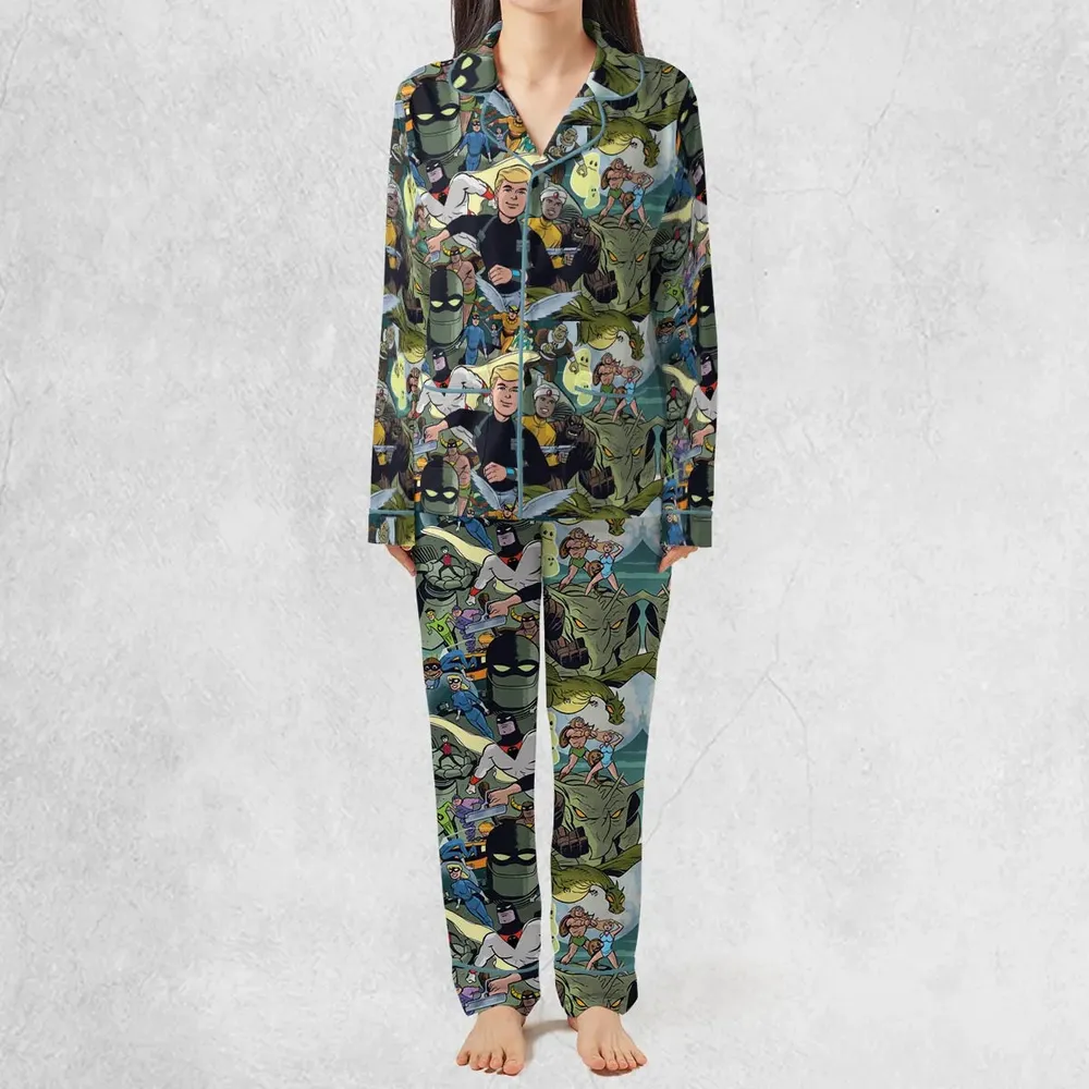 Future Quest Assemble Pajamas Set - 3