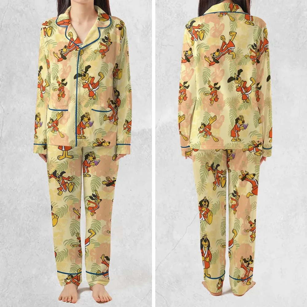Kung Fu Dog Hong Kong Phooey Pajamas Set - 2