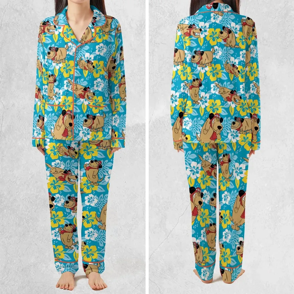 Bad Dog Muttley Wacky Races Pajamas Set - 2