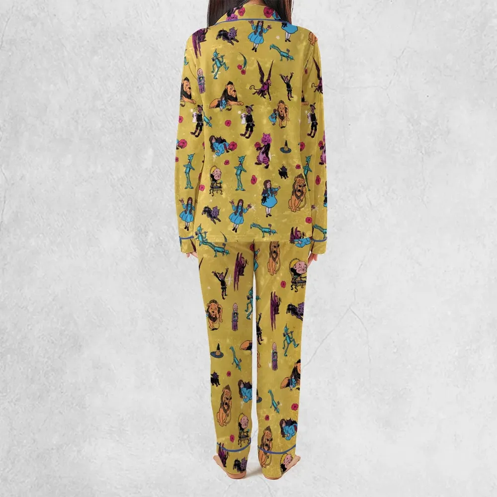 Friends in Emerald City Wizard of Oz Pajamas Set - 4