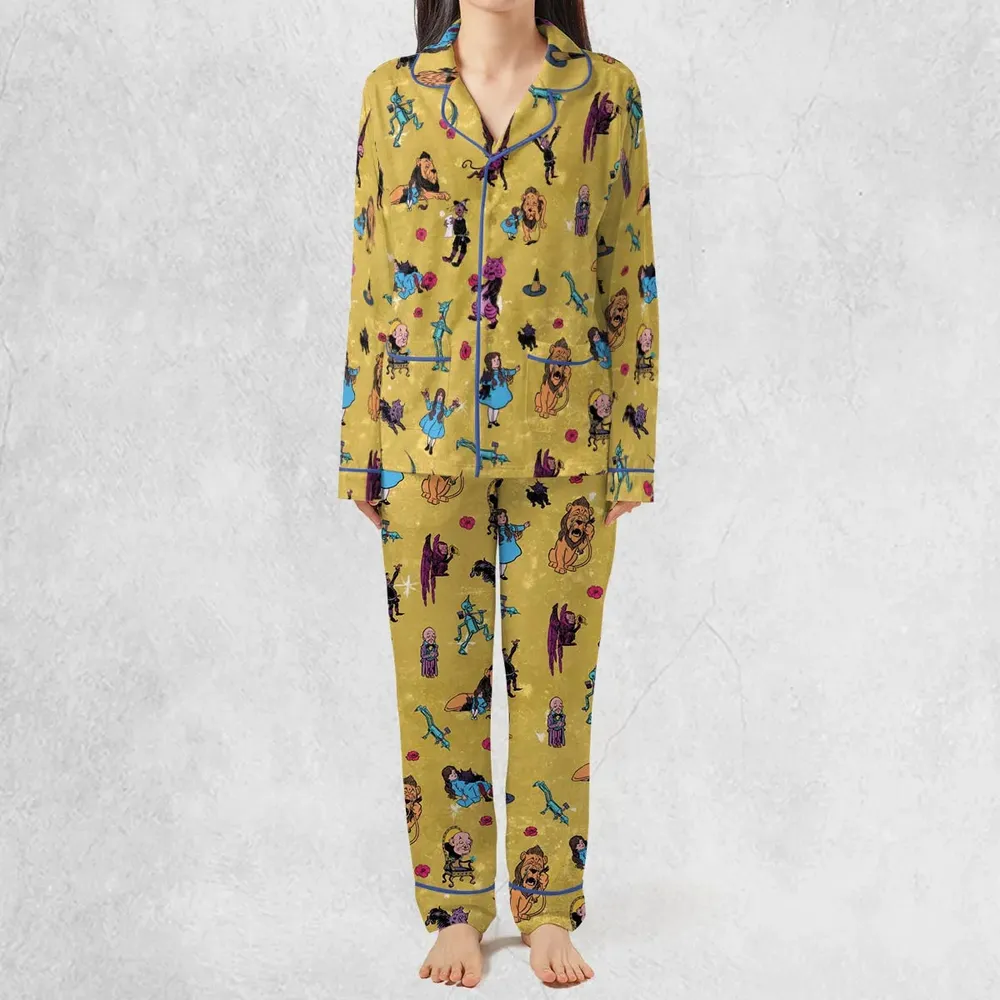Friends in Emerald City Wizard of Oz Pajamas Set - 3