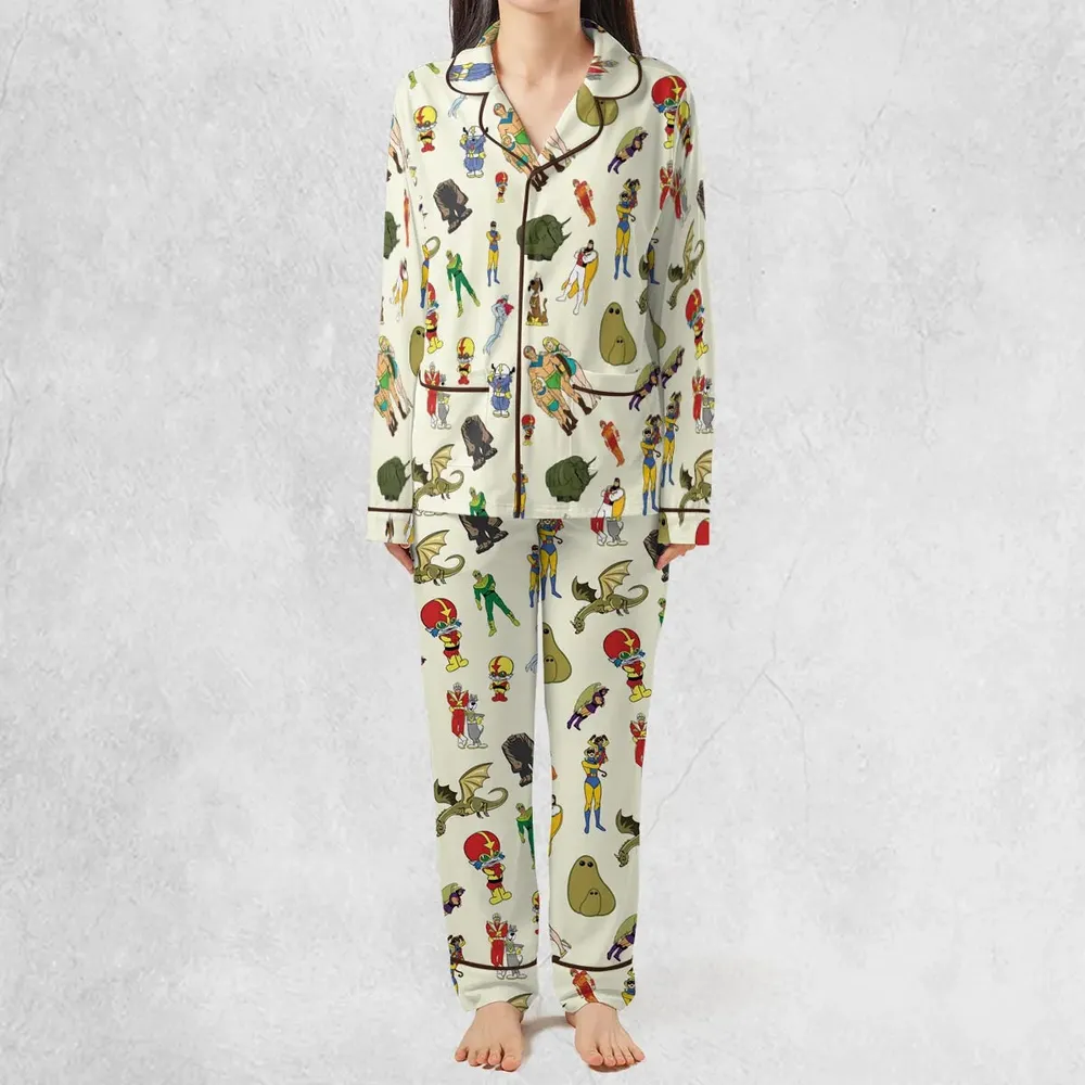 Herculoids and The Rest Of Hanna Barbera Space Stars Pajamas Set - 3