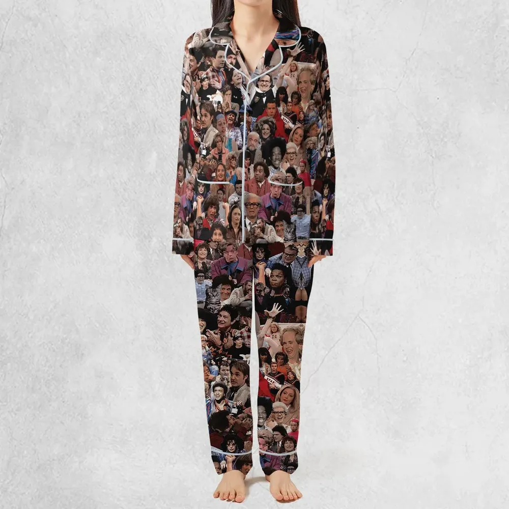 90s Saturday Crew SNL Pajamas Set - 3