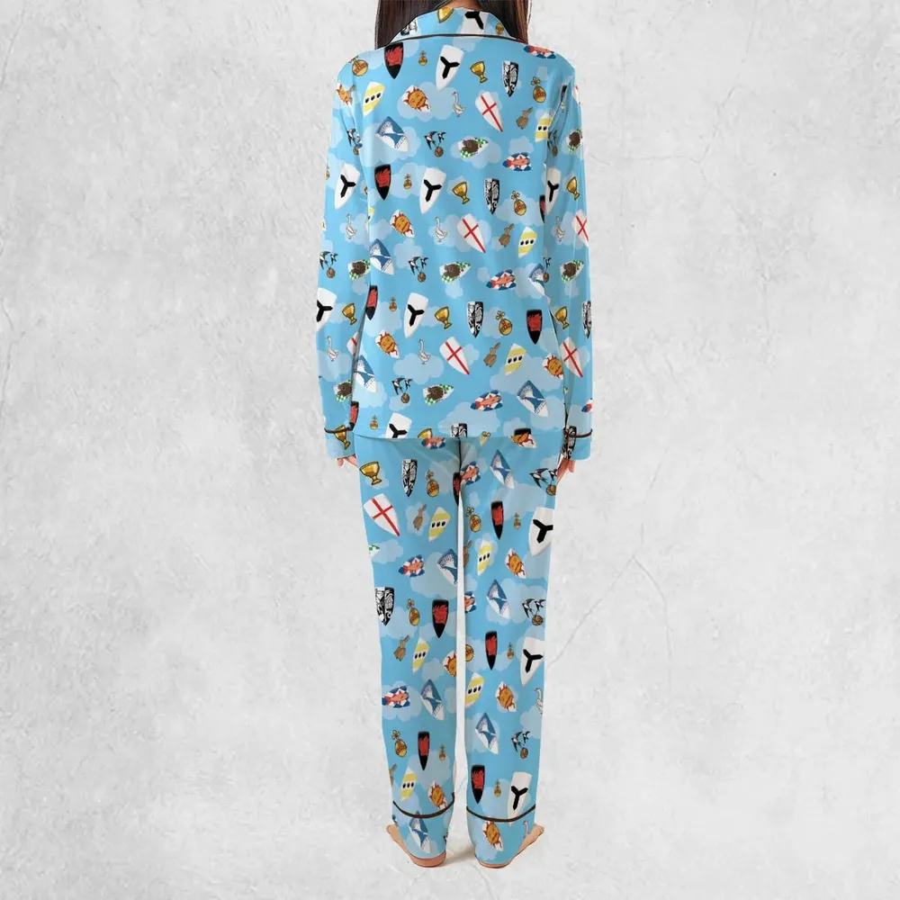 Coat Of Arms Monty Python and the Holy Grail Pajamas Set - 4