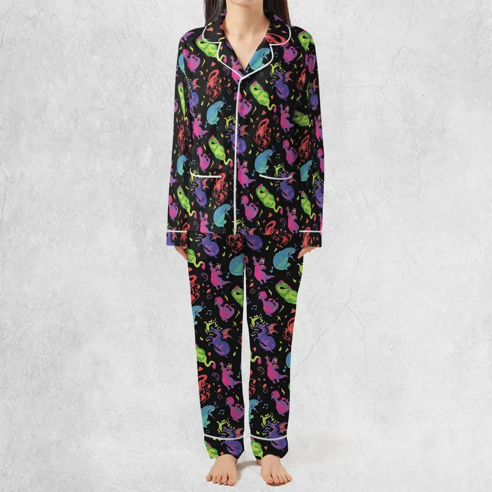 Classic Dragons Pajamas Set - 3