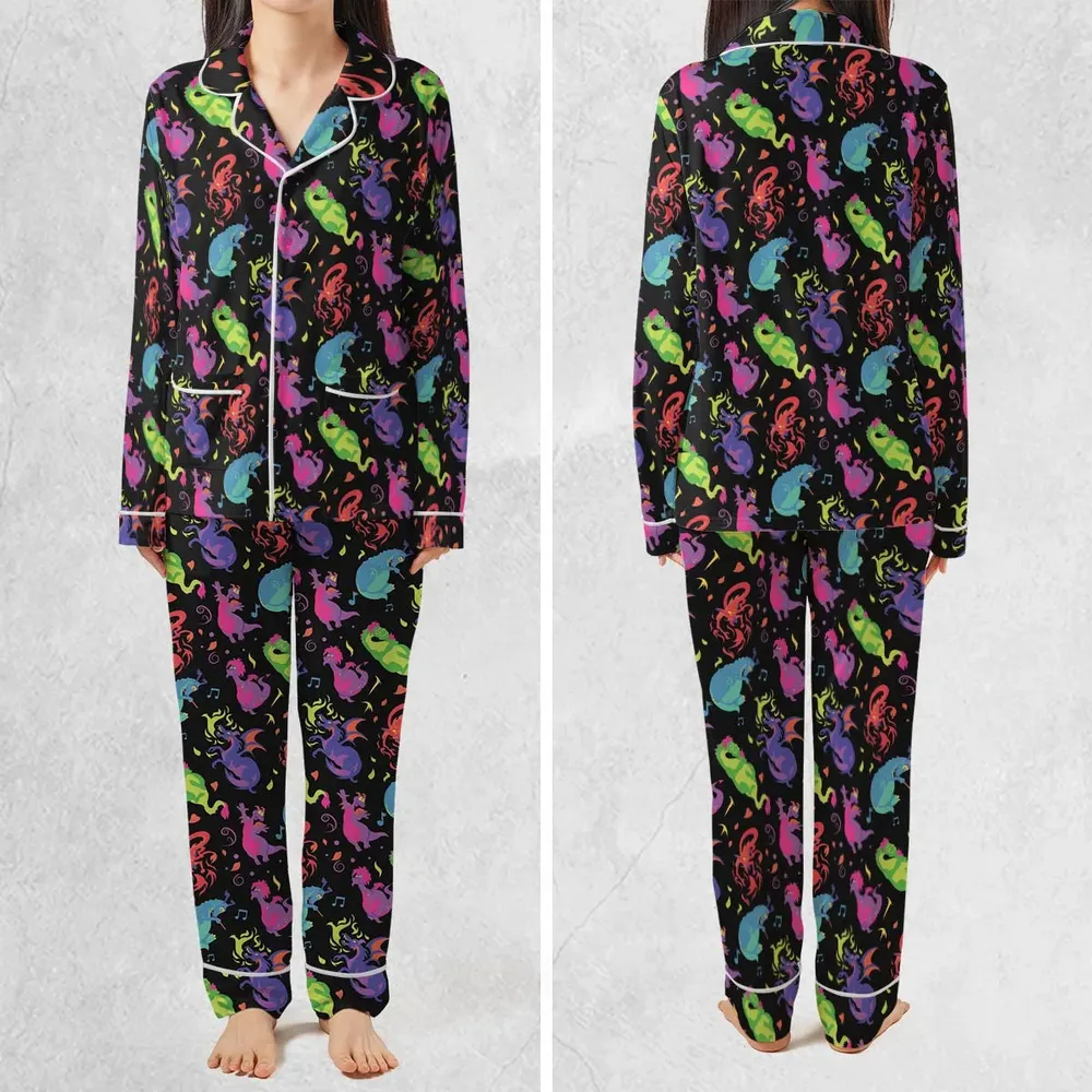 Classic Dragons Pajamas Set - 2