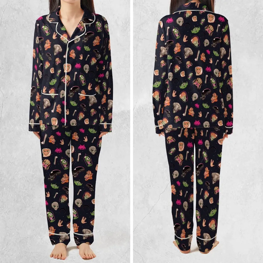 Classic Aliens Pajamas Set - 2