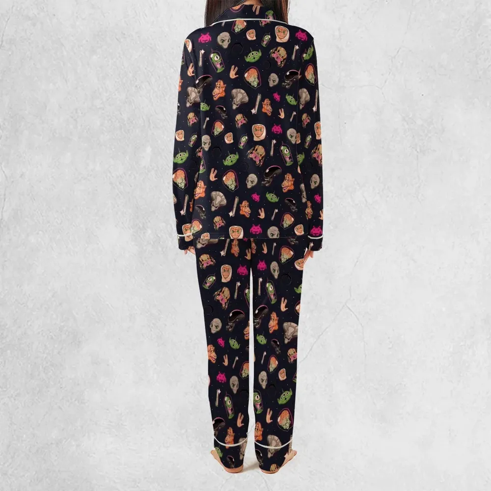 Classic Aliens Pajamas Set - 4