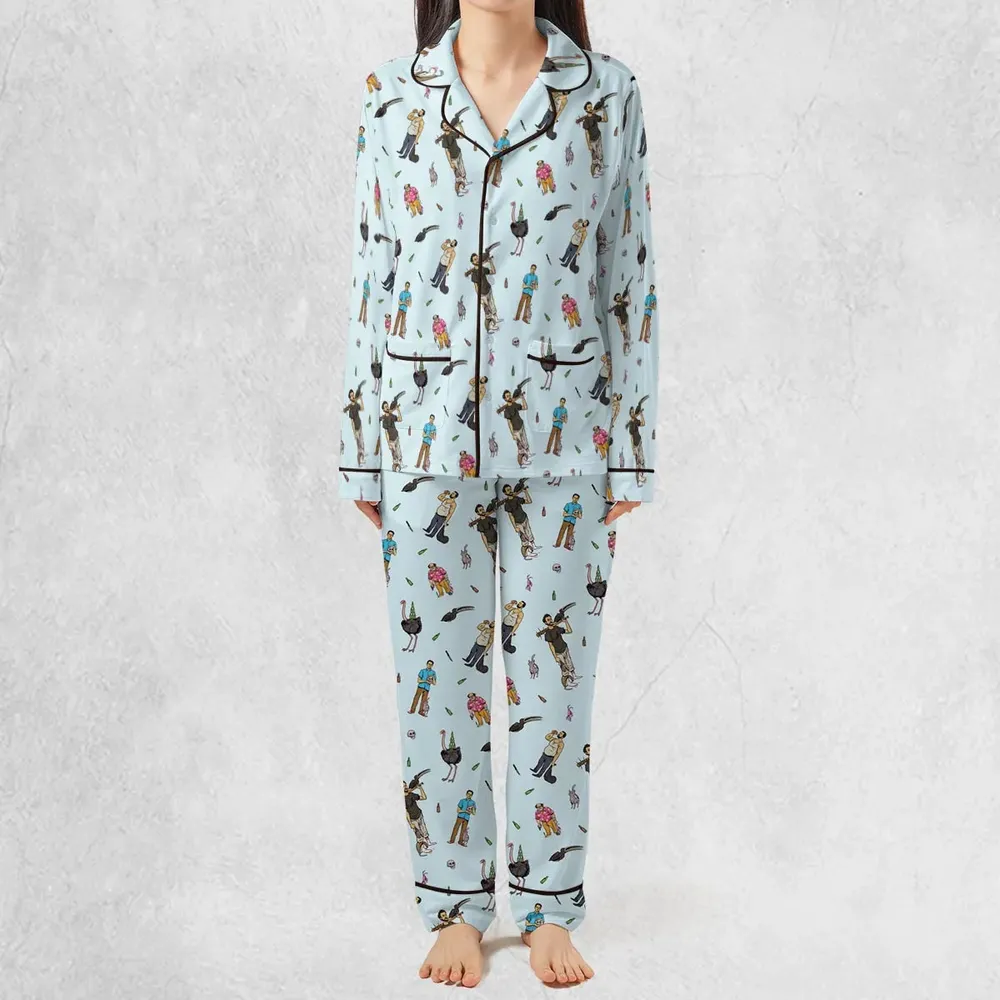 Count Duckula Characters Pajamas Set - 3