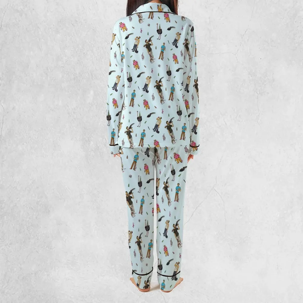 Count Duckula Characters Pajamas Set - 4