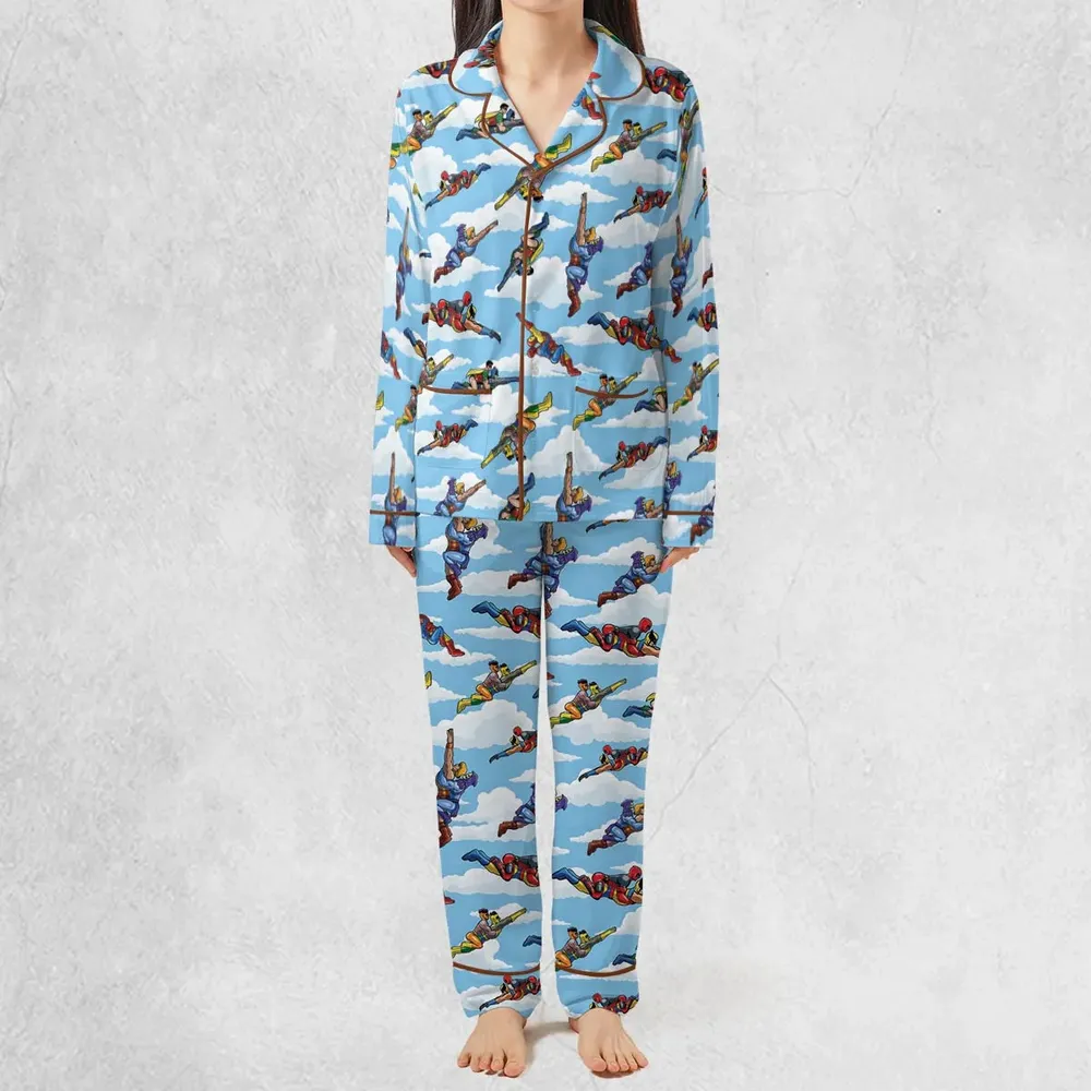 Parody Couples Duo Ambiguously Pajamas Set - 3