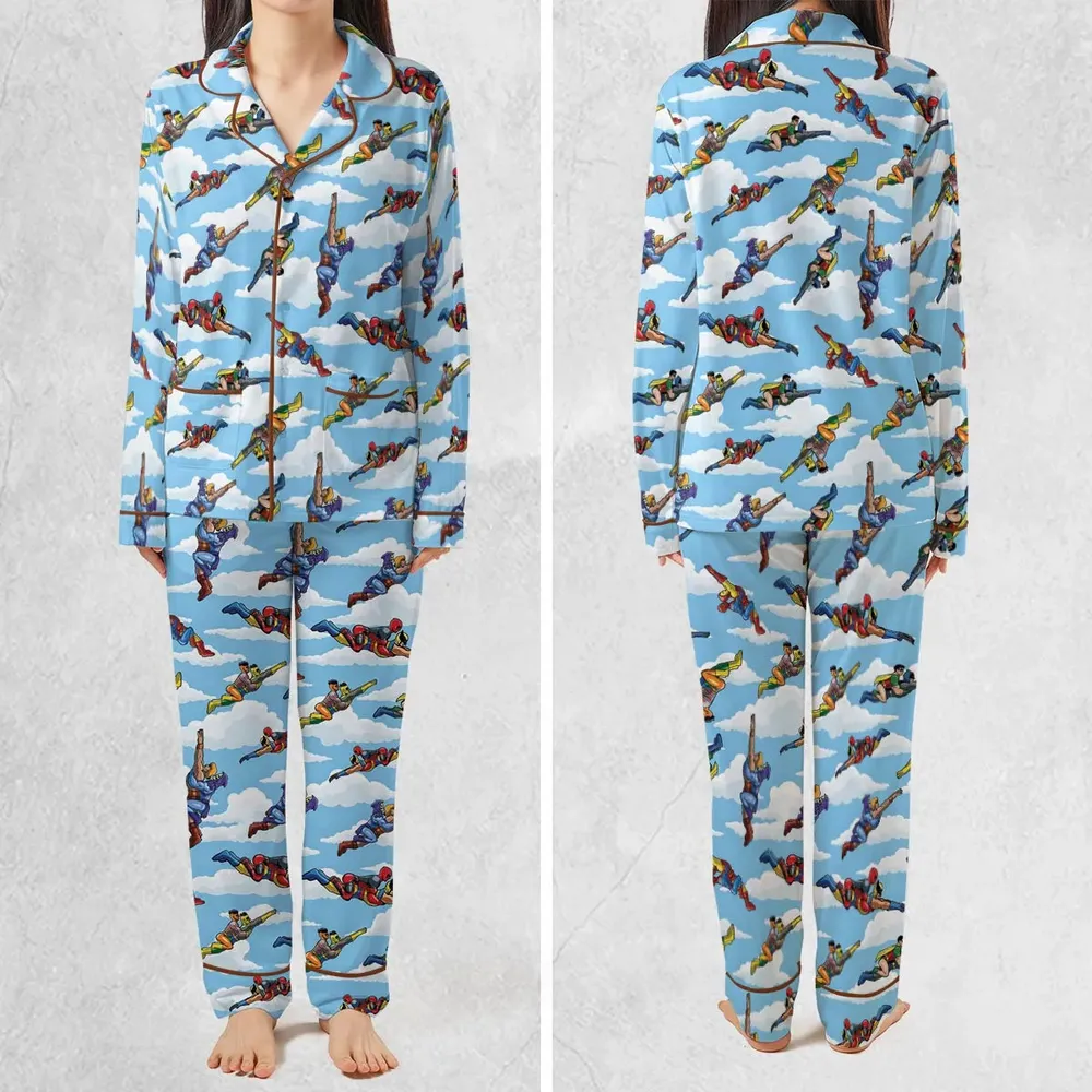 Parody Couples Duo Ambiguously Pajamas Set - 2