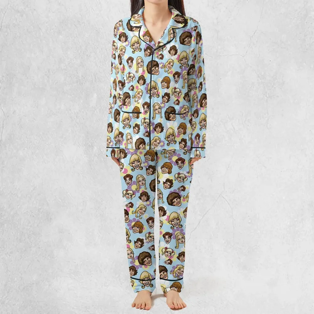 Retro TV The Brady Bunch Characters Pajamas Set - 3