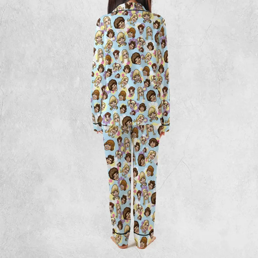 Retro TV The Brady Bunch Characters Pajamas Set - 4