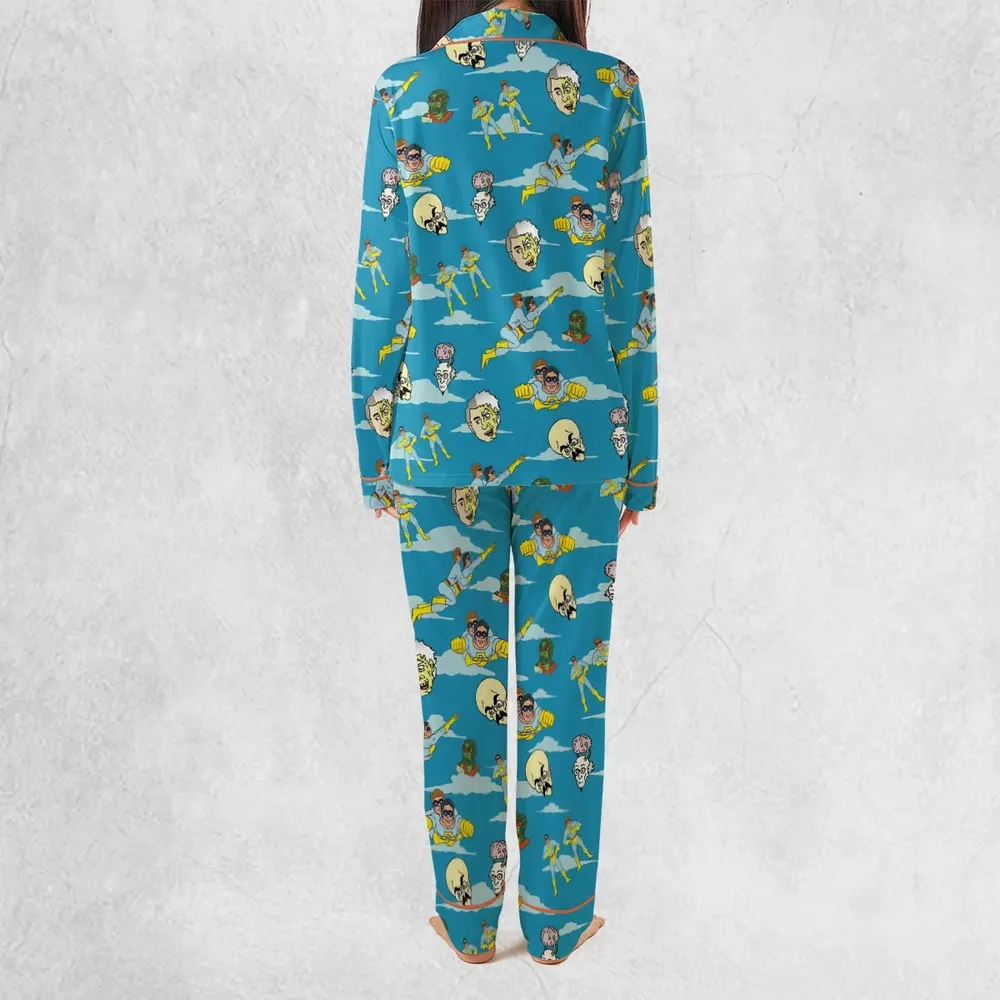 The Ambiguously Gay Duo Characters Patterns Pajamas Set - 4