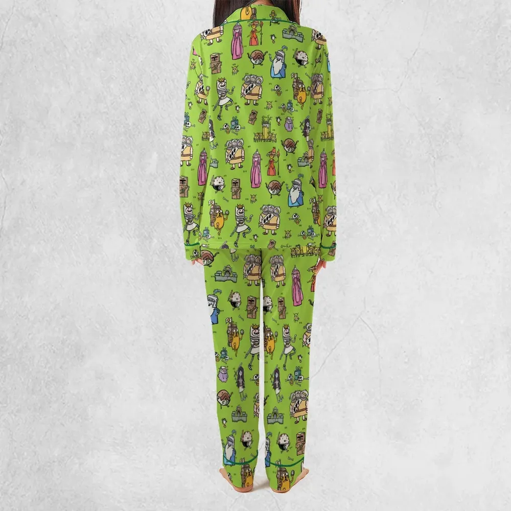 Finn Holy Adventure Adventure Time and Monty Python and the Holy Grail Pajamas Set - 4