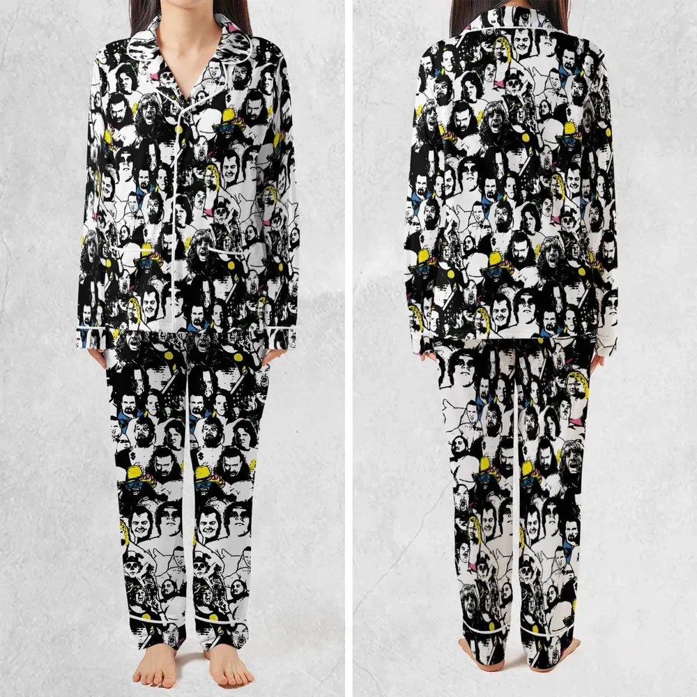 Iconic faces Royal Rumble Pajamas Set - 2