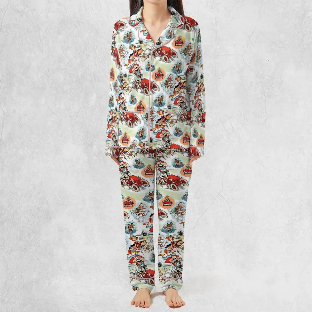 Wind in the Willows Characters Pajamas Set - 3