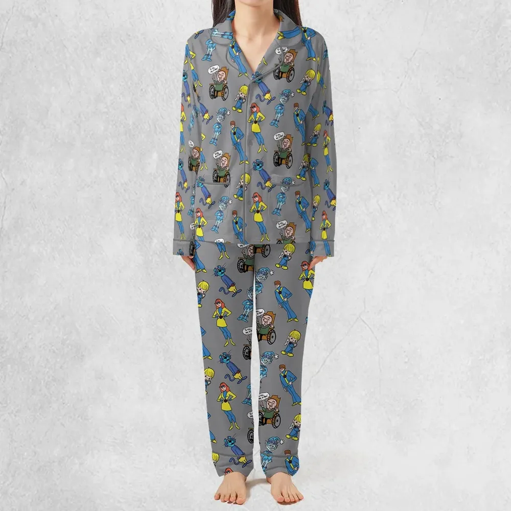 70s Saturday Morning Superhero Cartoon Pajamas Set - 3