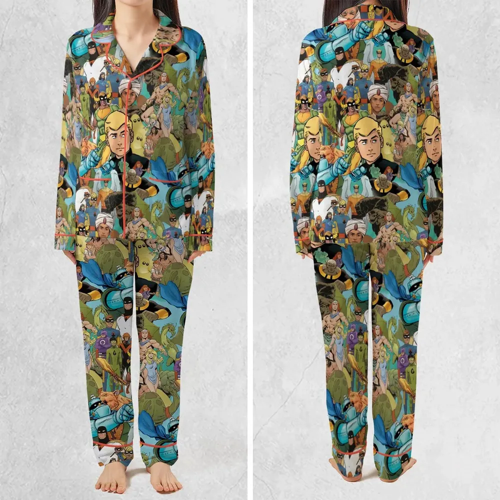 Futures Quest Heroes Pajamas Set - 2