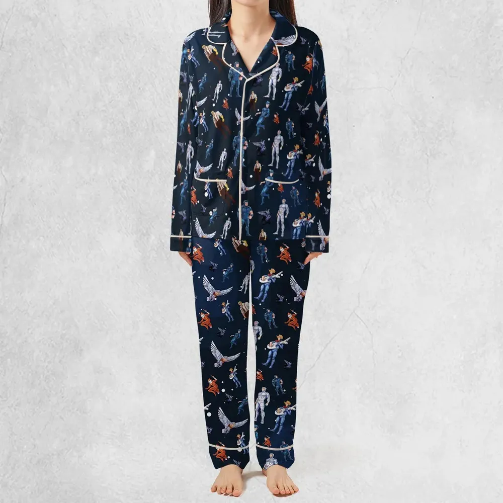 Silverhawks Cartoon Characters Pajamas Set - 3