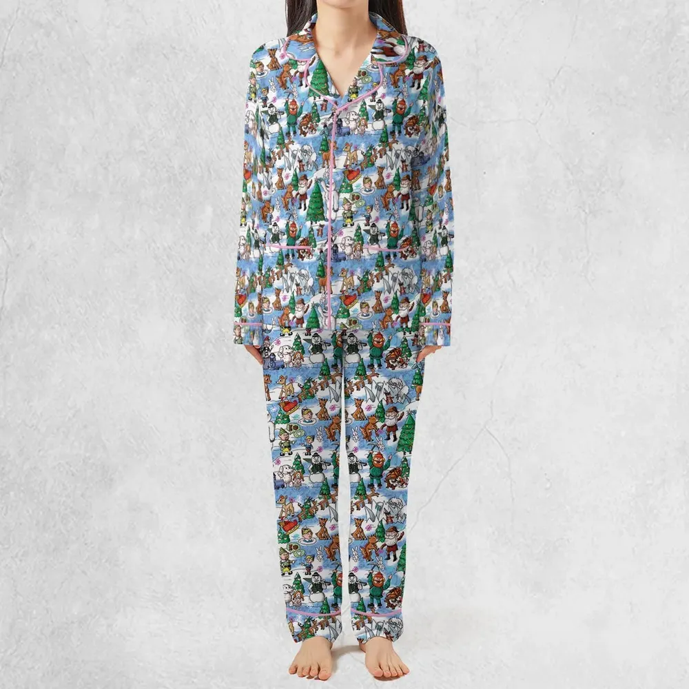 Snowland Rudolph the Red-Nosed Reindeer Pajamas Set - 3