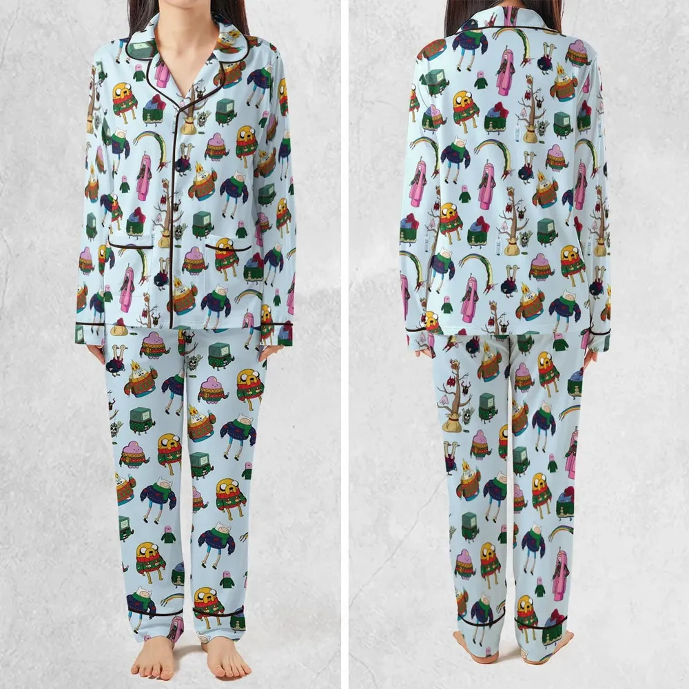 Ugly Sweater Adventure Time Pajamas Set - 2