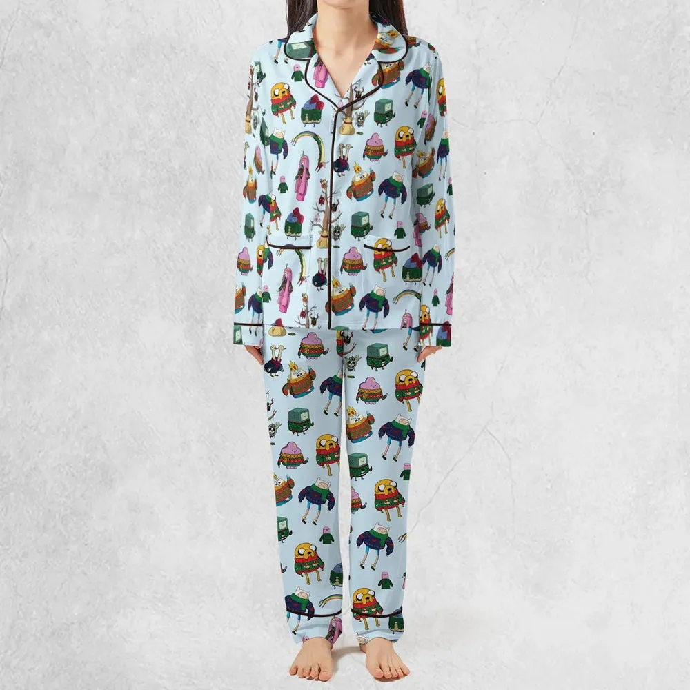 Ugly Sweater Adventure Time Pajamas Set - 3