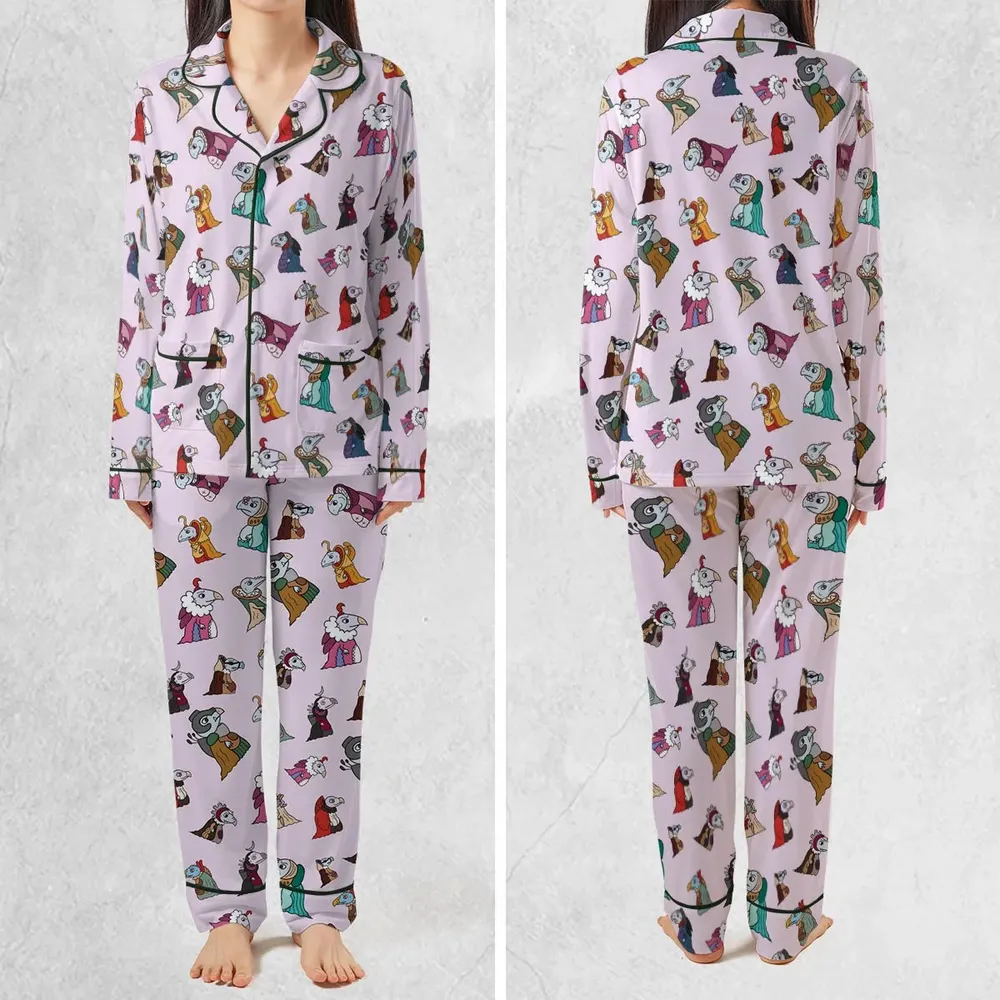 Cute Skeksis The Dark Crystal Pajamas Set - 2