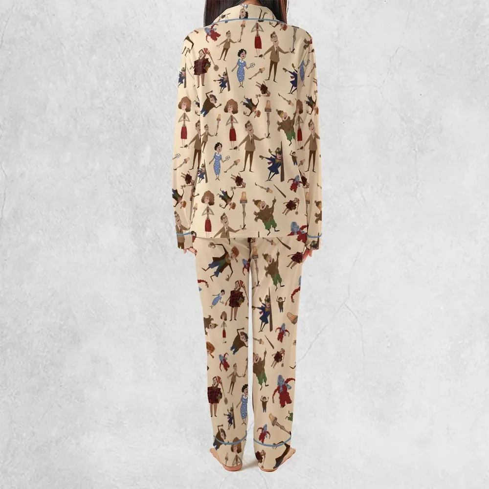 A Christmas Story Characters Pajamas Set - 4