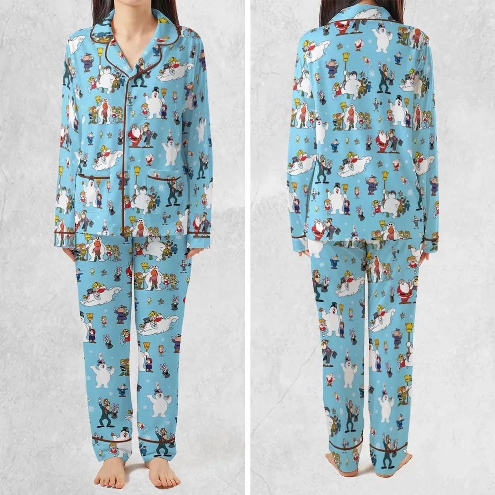 Cast Frosty The Snowman Pajamas Set - 2