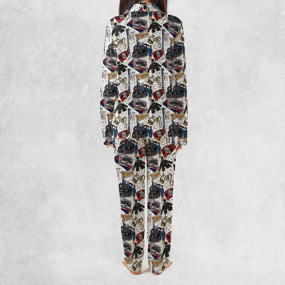 The Polar Express Christmas Movie Pajamas Set - 4