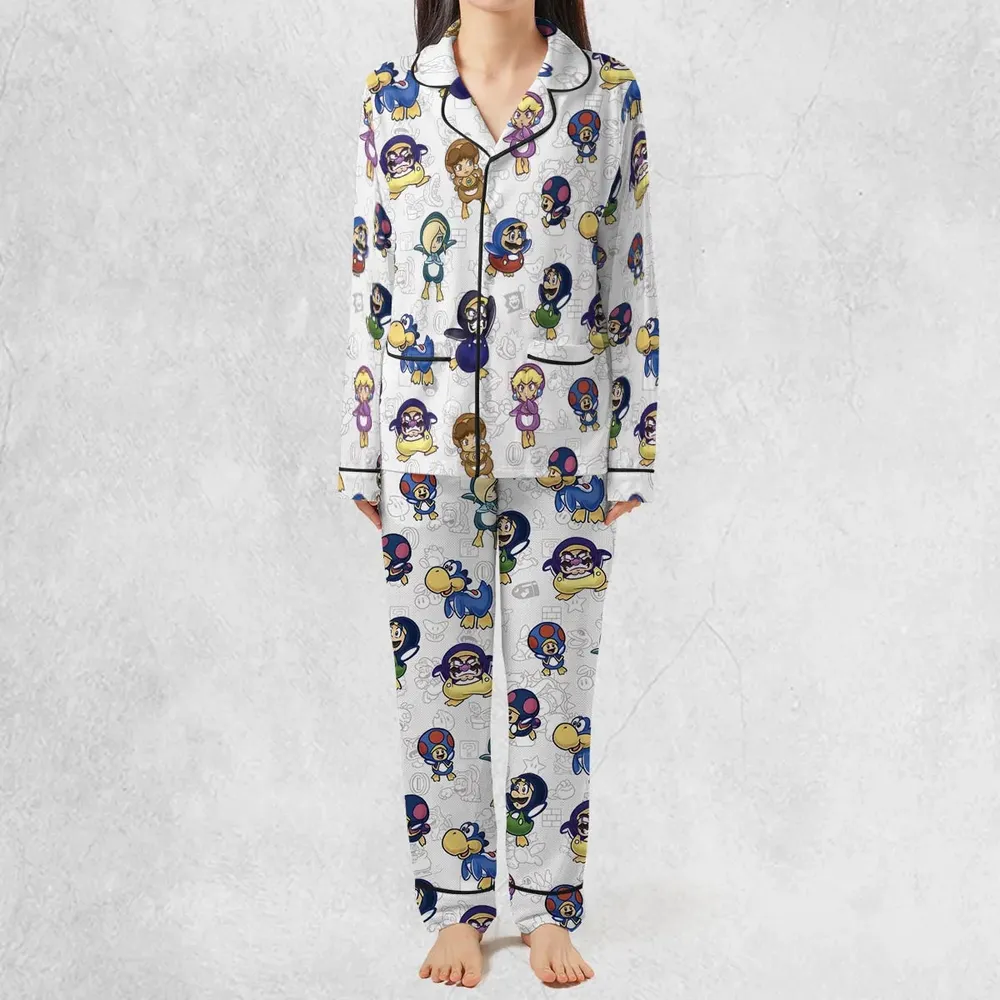 Penguin Party Super Mario Pajamas Set - 3