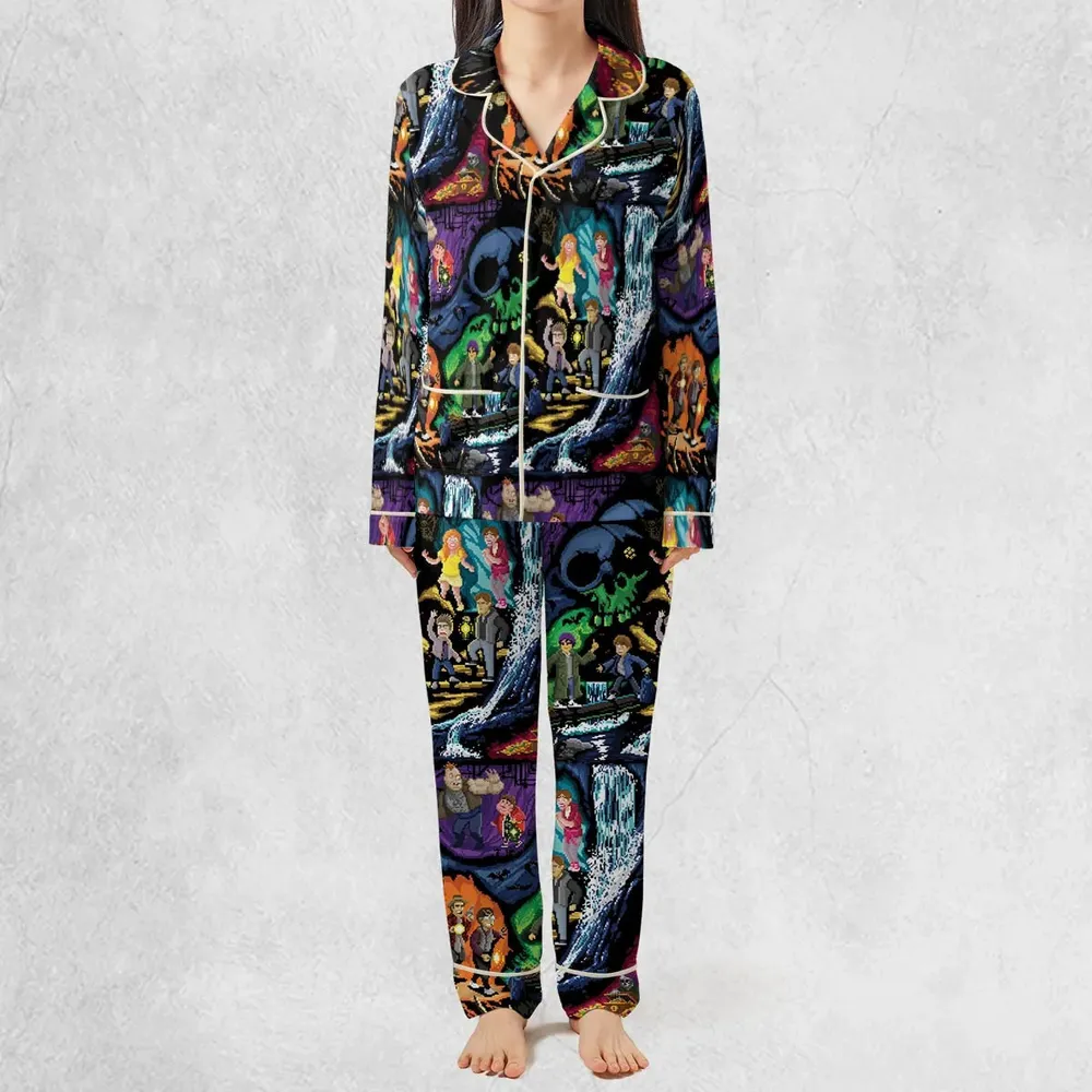 Goonies 80s Pixel Art Pajamas Set - 3