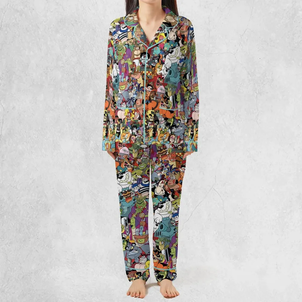 Retro Gamer Crash Bandicoot Pajamas Set - 3