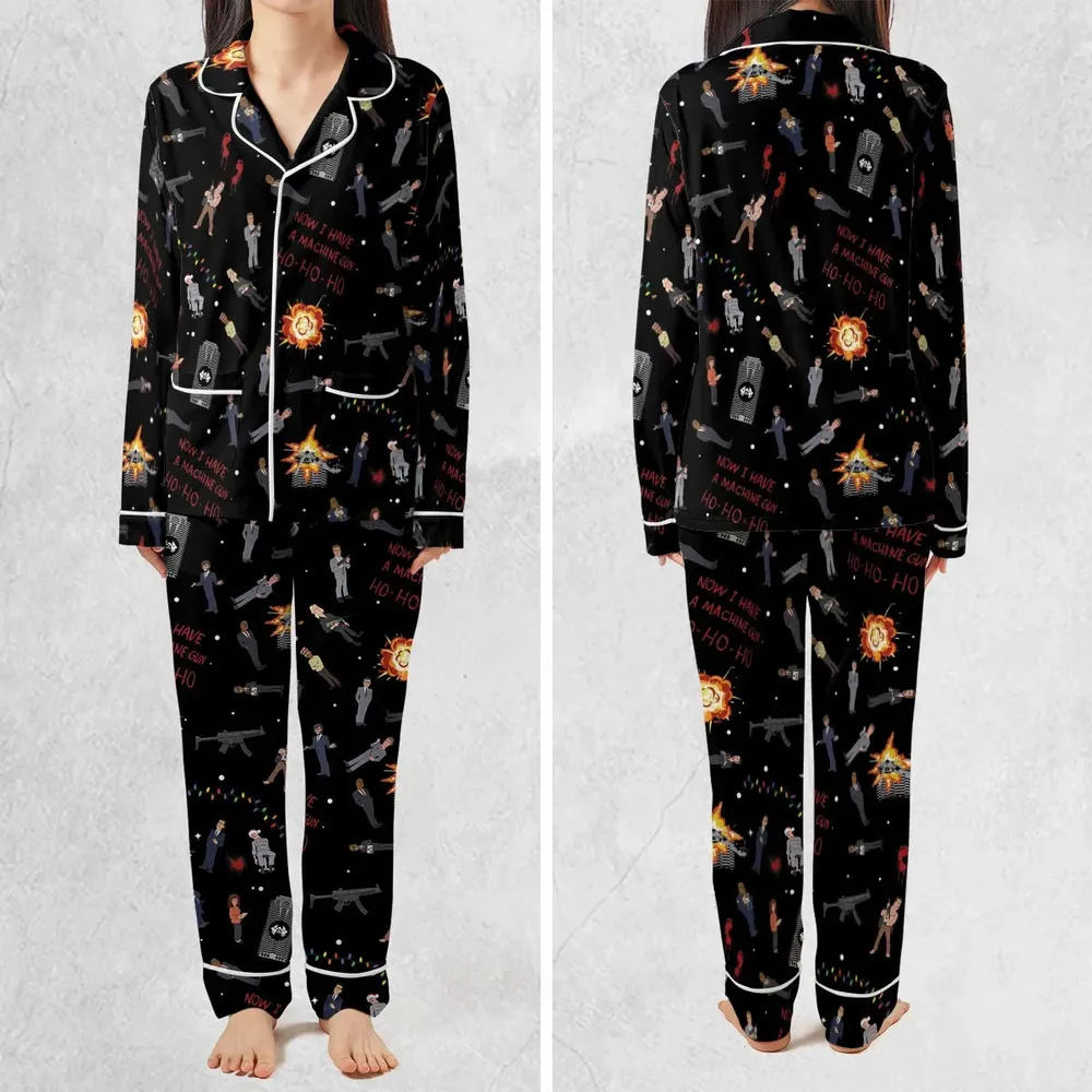 Die Hard Is My Favorite Christmas Movie Pajamas Set - 2