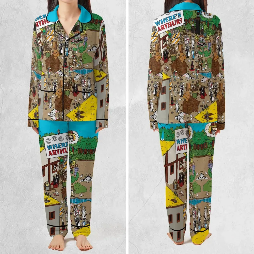 Where's Arthur Monty Python and the Holy Grail Pajamas Set - 2