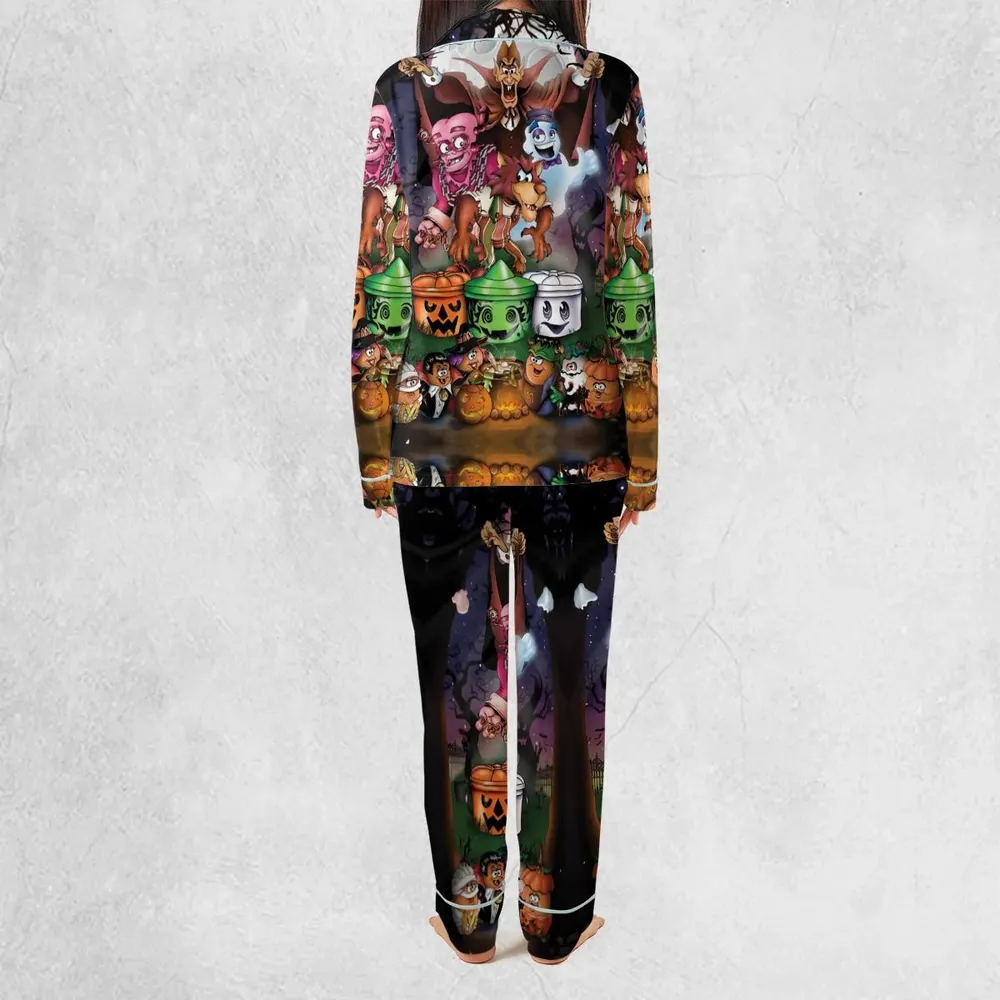 Halloween Food Mascot Themed Pajamas Set - 4