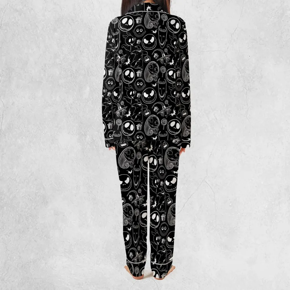 Pumpkin King The Nightmare Before Christmas T Pajamas Set - 4