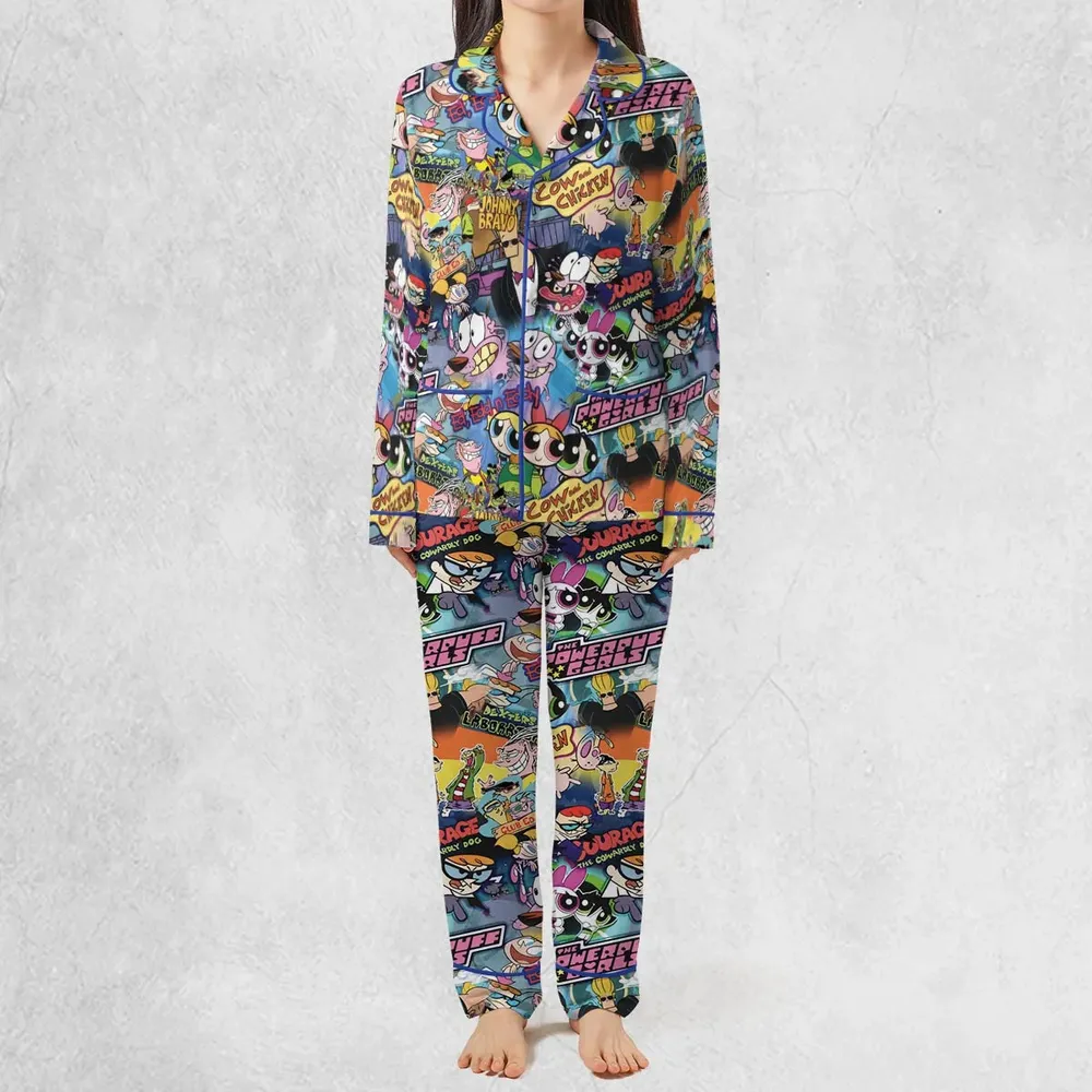 Cartoon Craze Pajamas Set - 3
