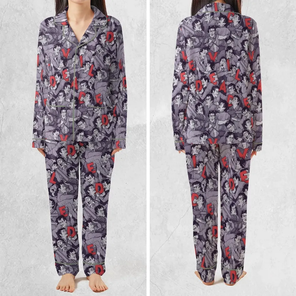 Chainsaw Evil Dead  Seamless Pajamas Set - 2