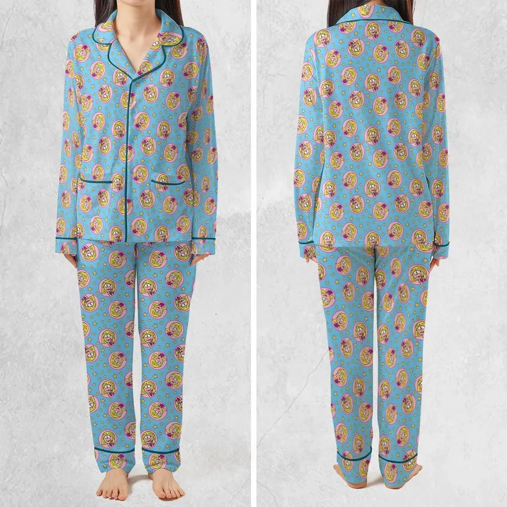 Lizzie Mcguire Badges Pajamas Set - 2
