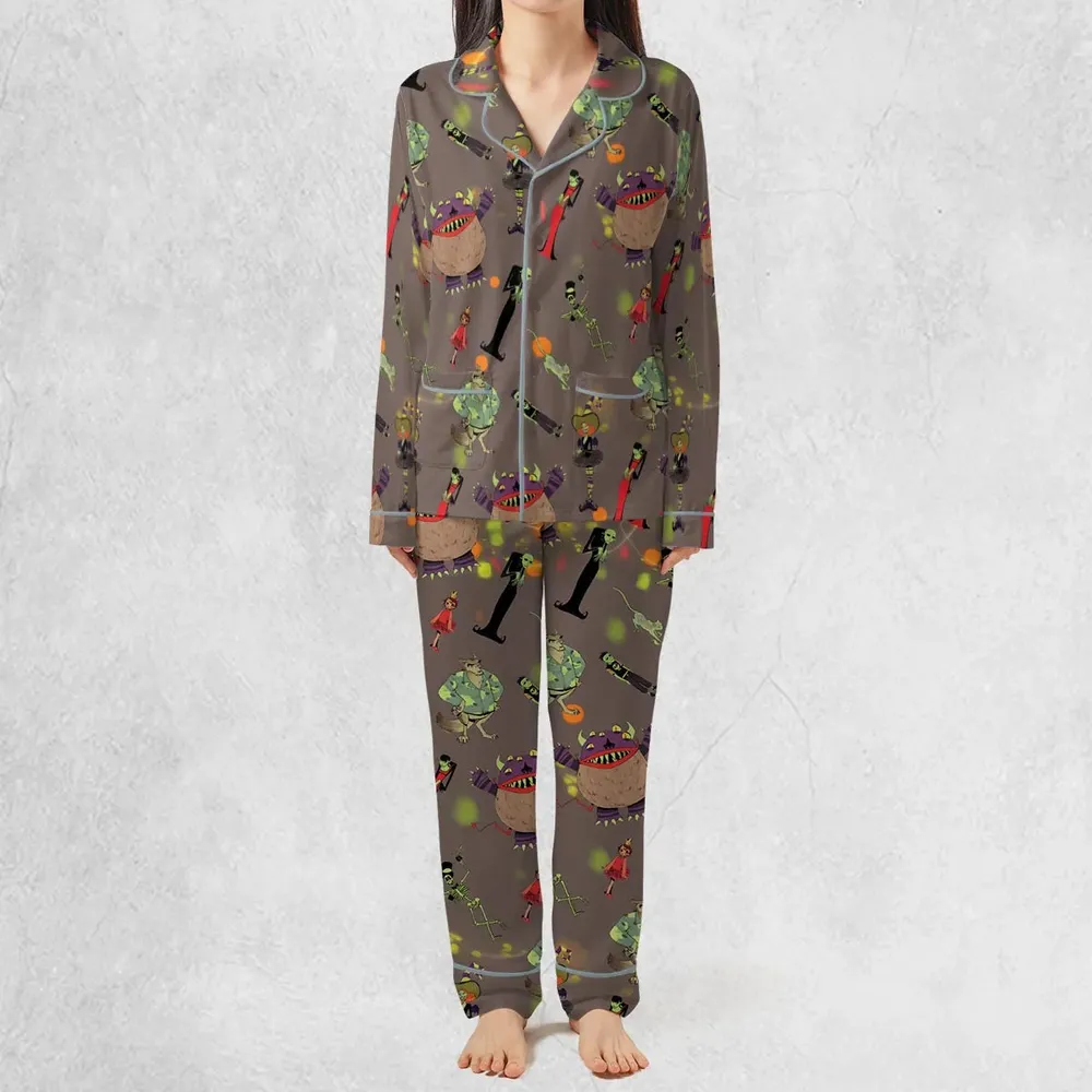 Scary Godmother Characters Pajamas Set - 3