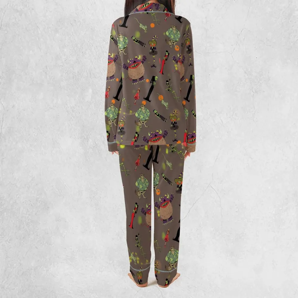 Scary Godmother Characters Pajamas Set - 4